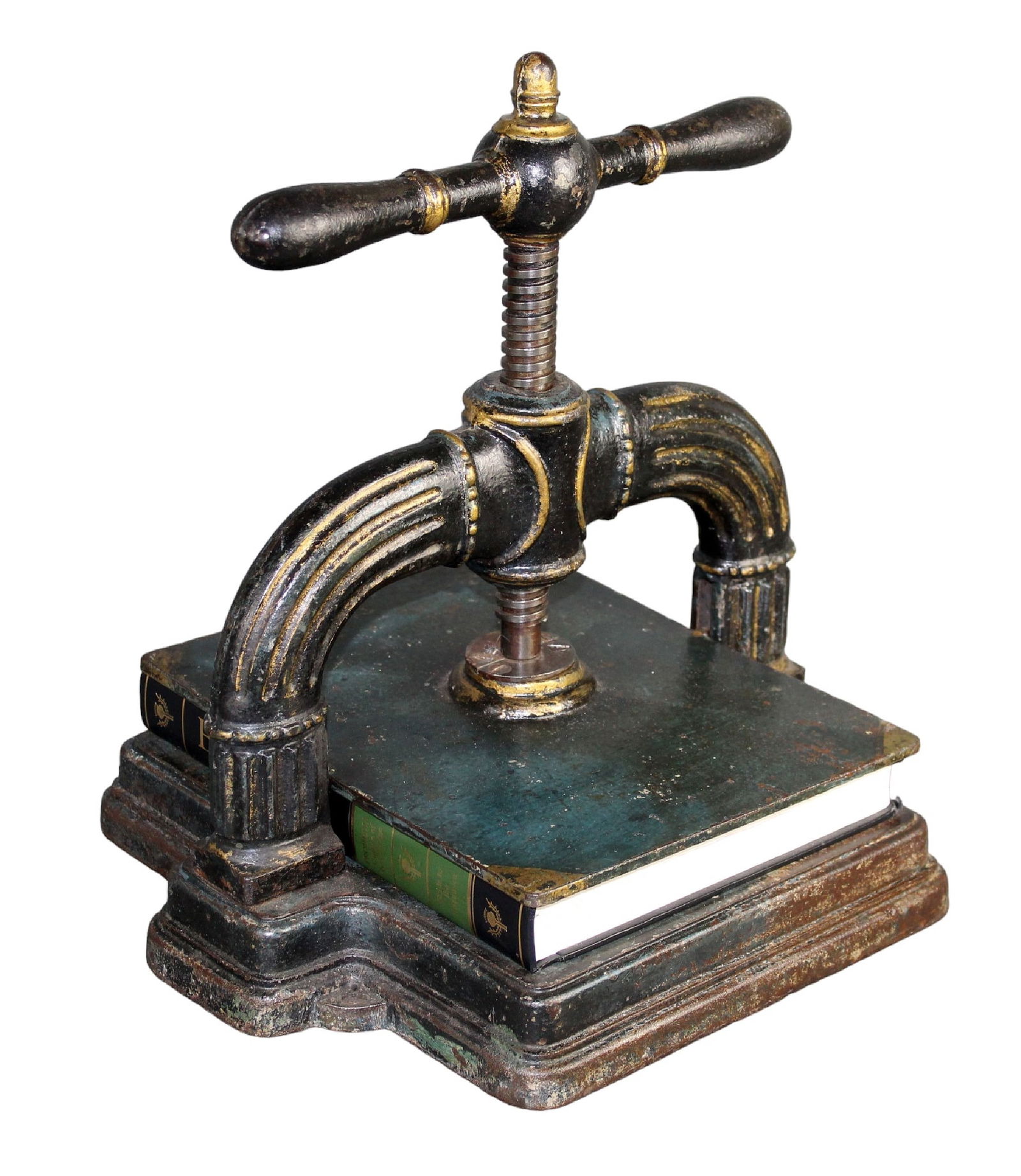 French cast iron book press (1 of 9)