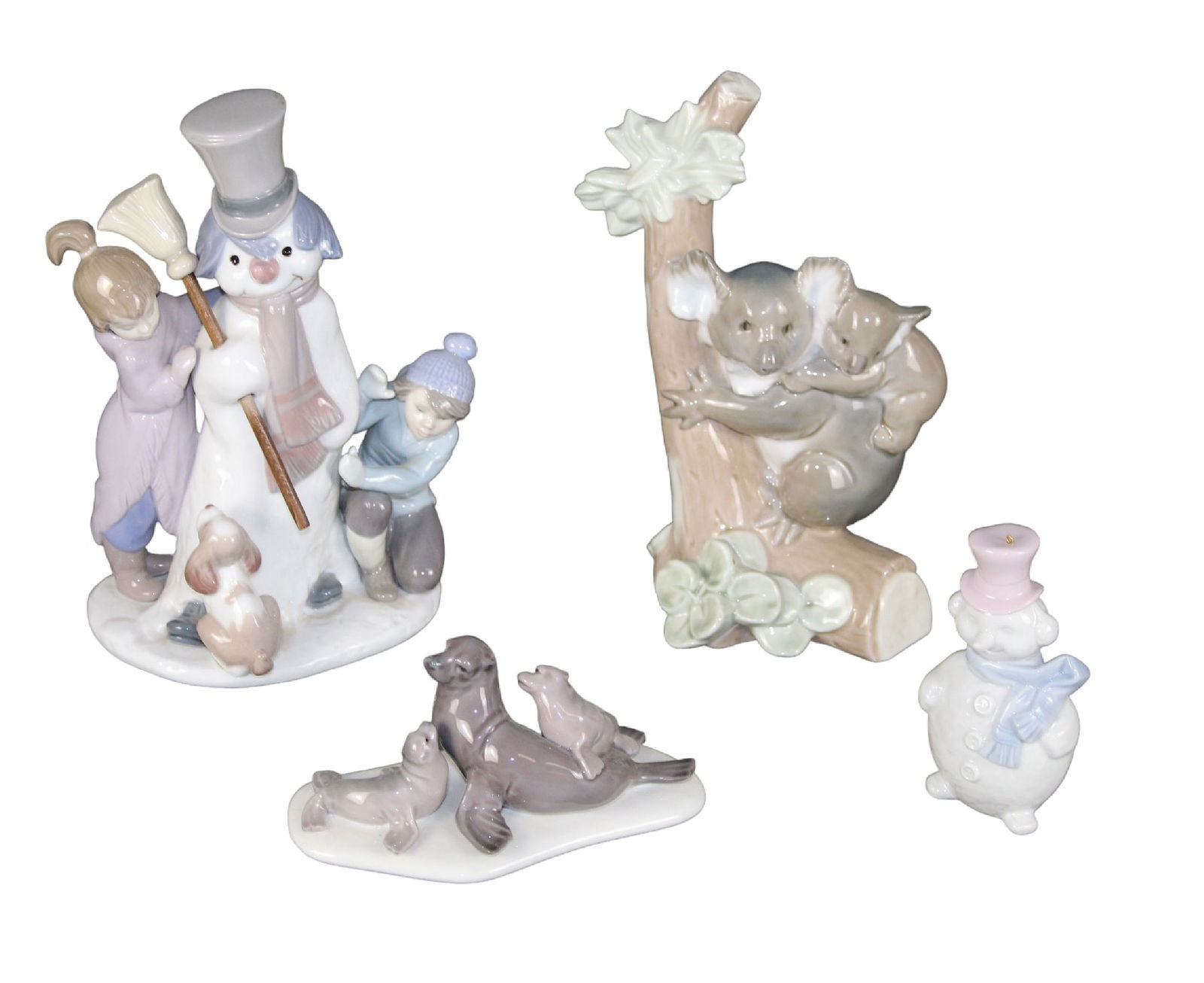 Lot of 4 Lladro figurines (1 of 9)