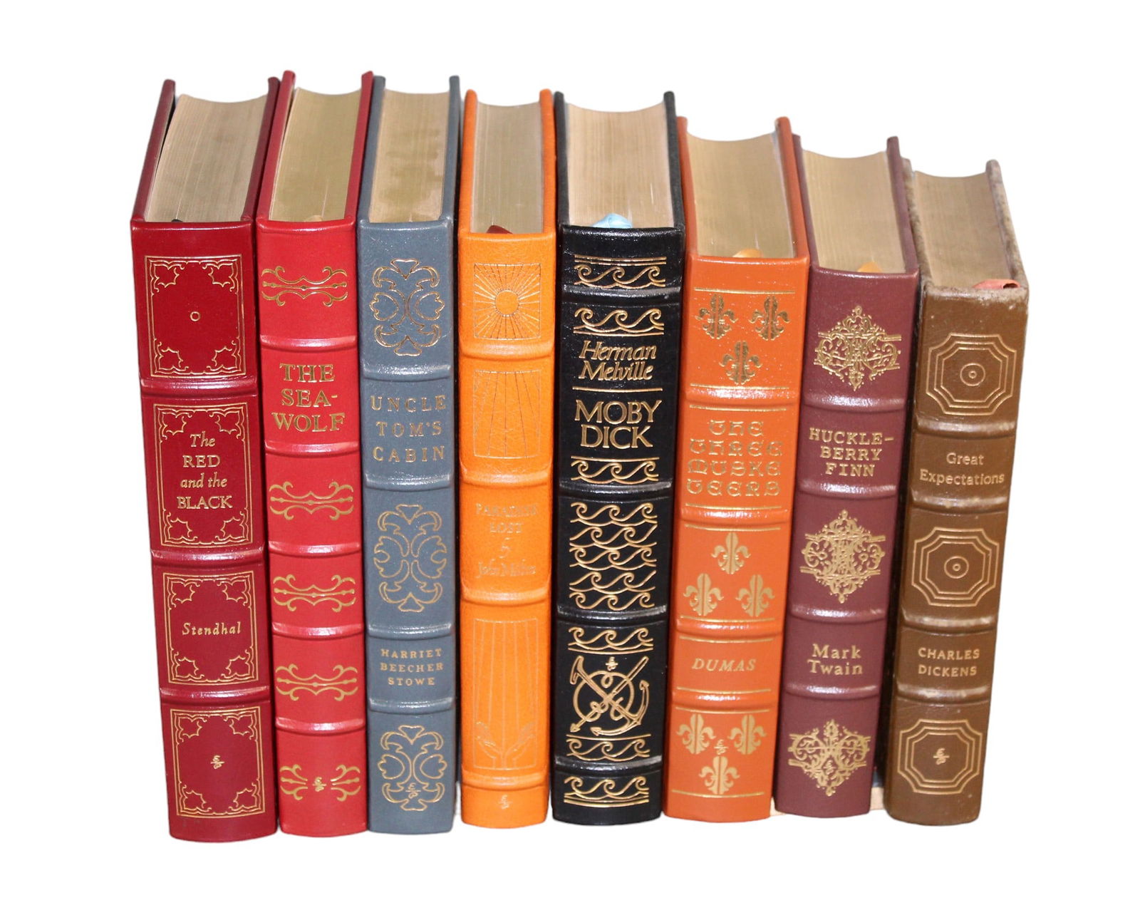 Lot of 8 Easton Press collector's edition leather bound books (1 of 8)