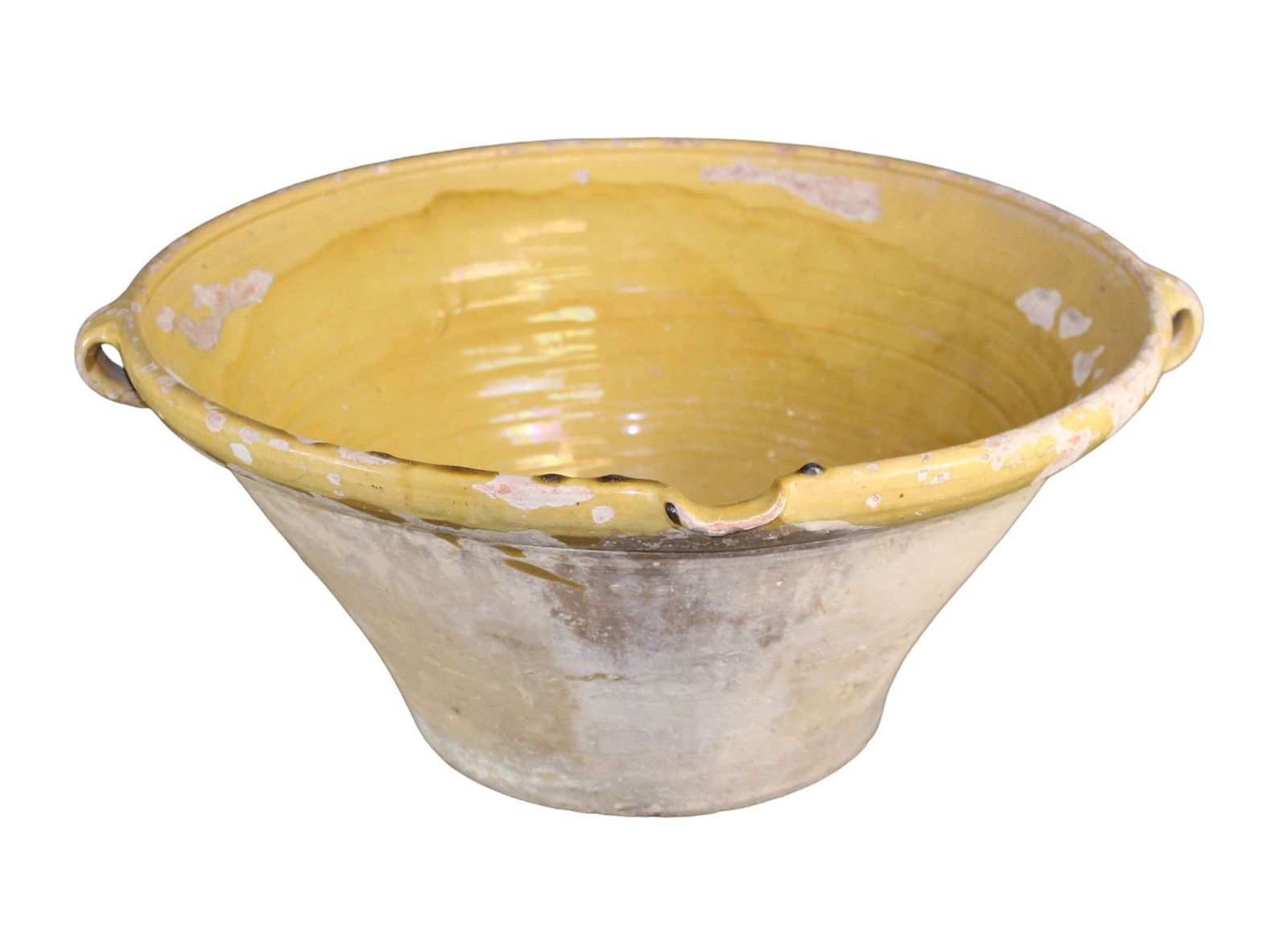 French glazed terracotta tian bowl (1 of 7)