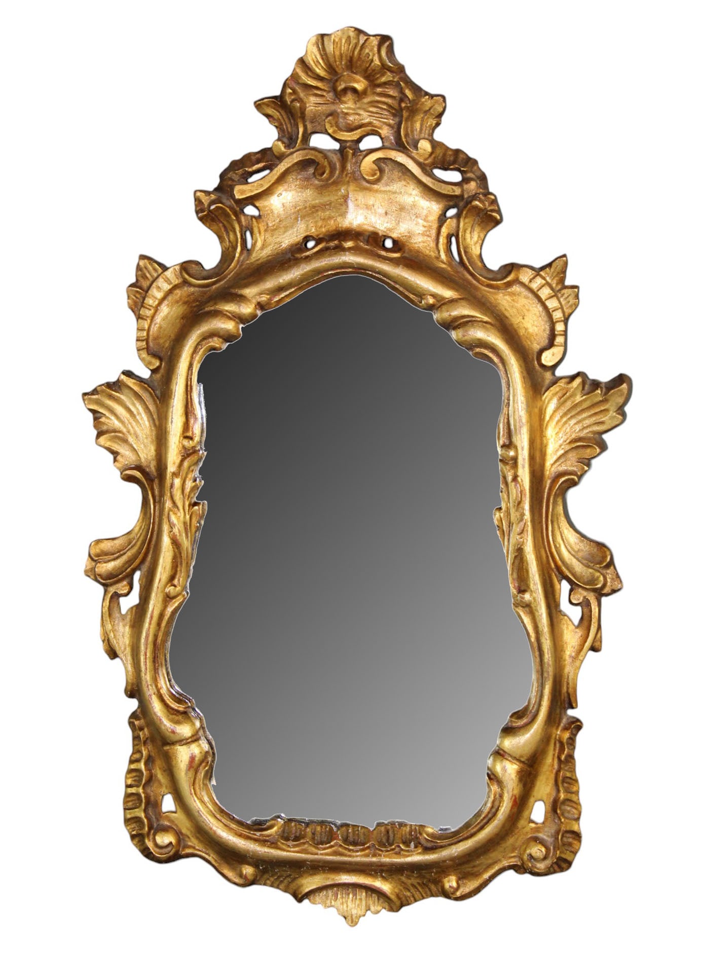 Italian Rococo style gilt wood mirror (1 of 10)