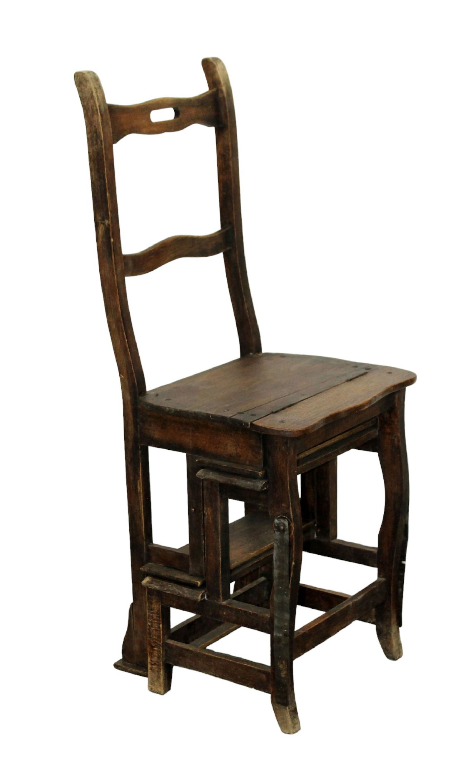 French folding library chair ladder (1 of 9)