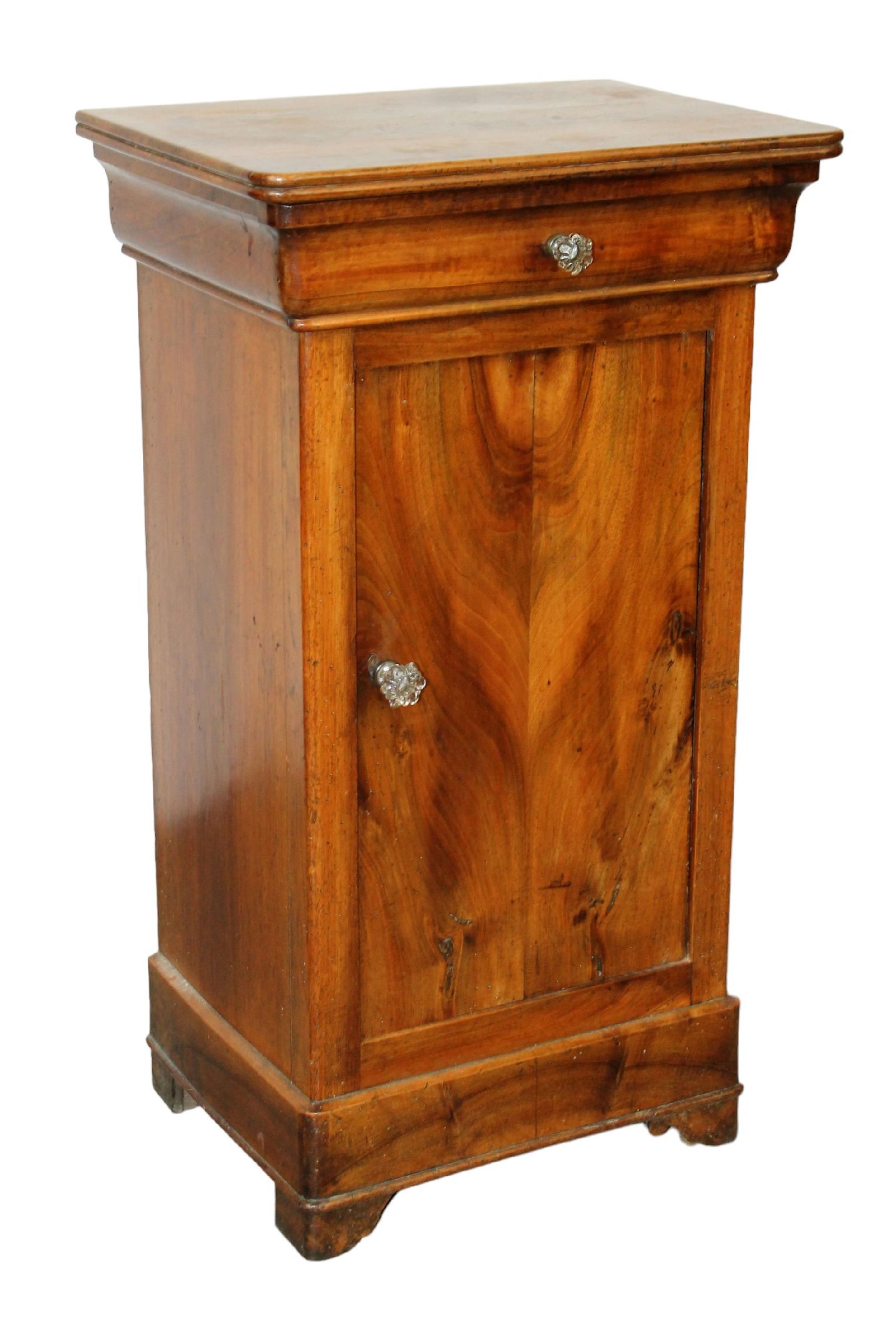 French Louis Philippe chevet night stand in walnut (1 of 8)