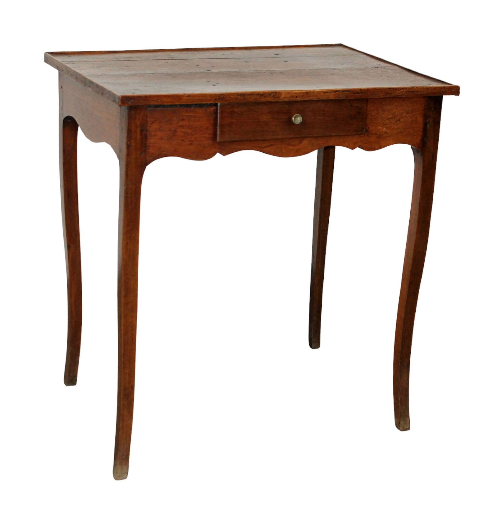 French Louis XV style side table in walnut (1 of 9)