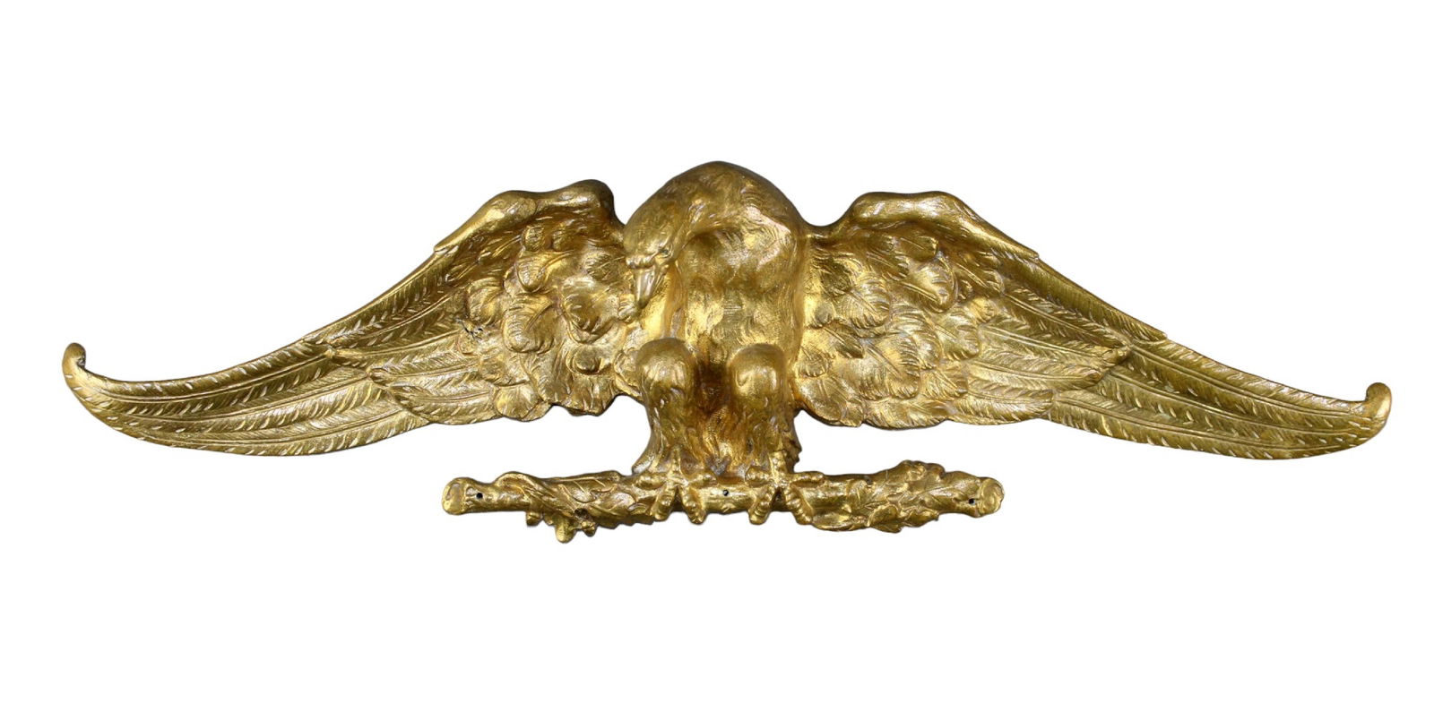 French bronze eagle wall plaque (1 of 8)
