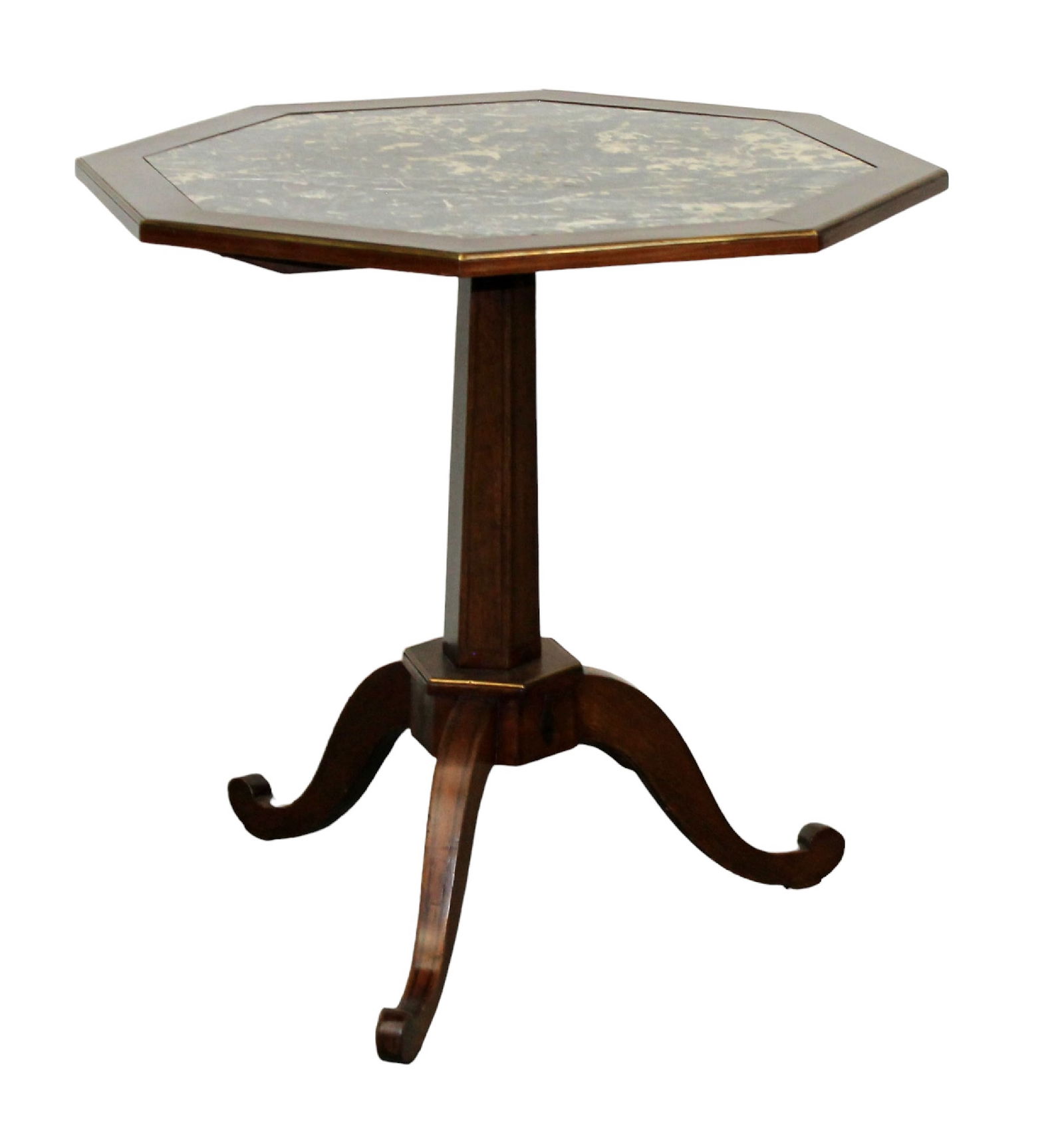 French Directoire octagonal tilt top gueridon table (1 of 12)