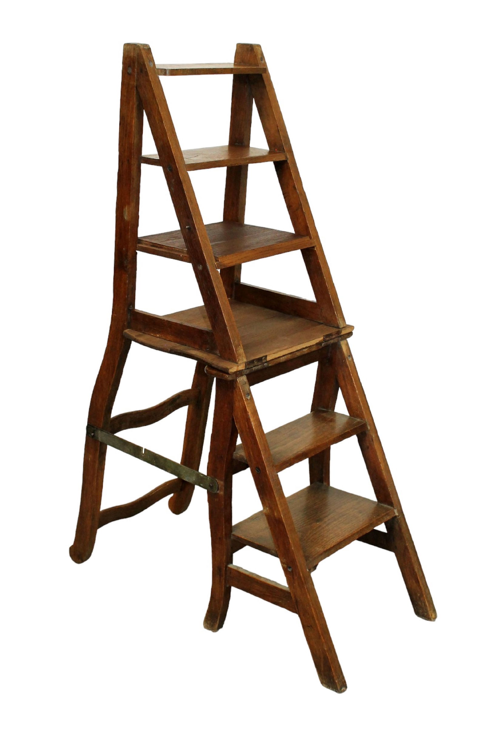 French convertible library ladder chair (1 of 12)