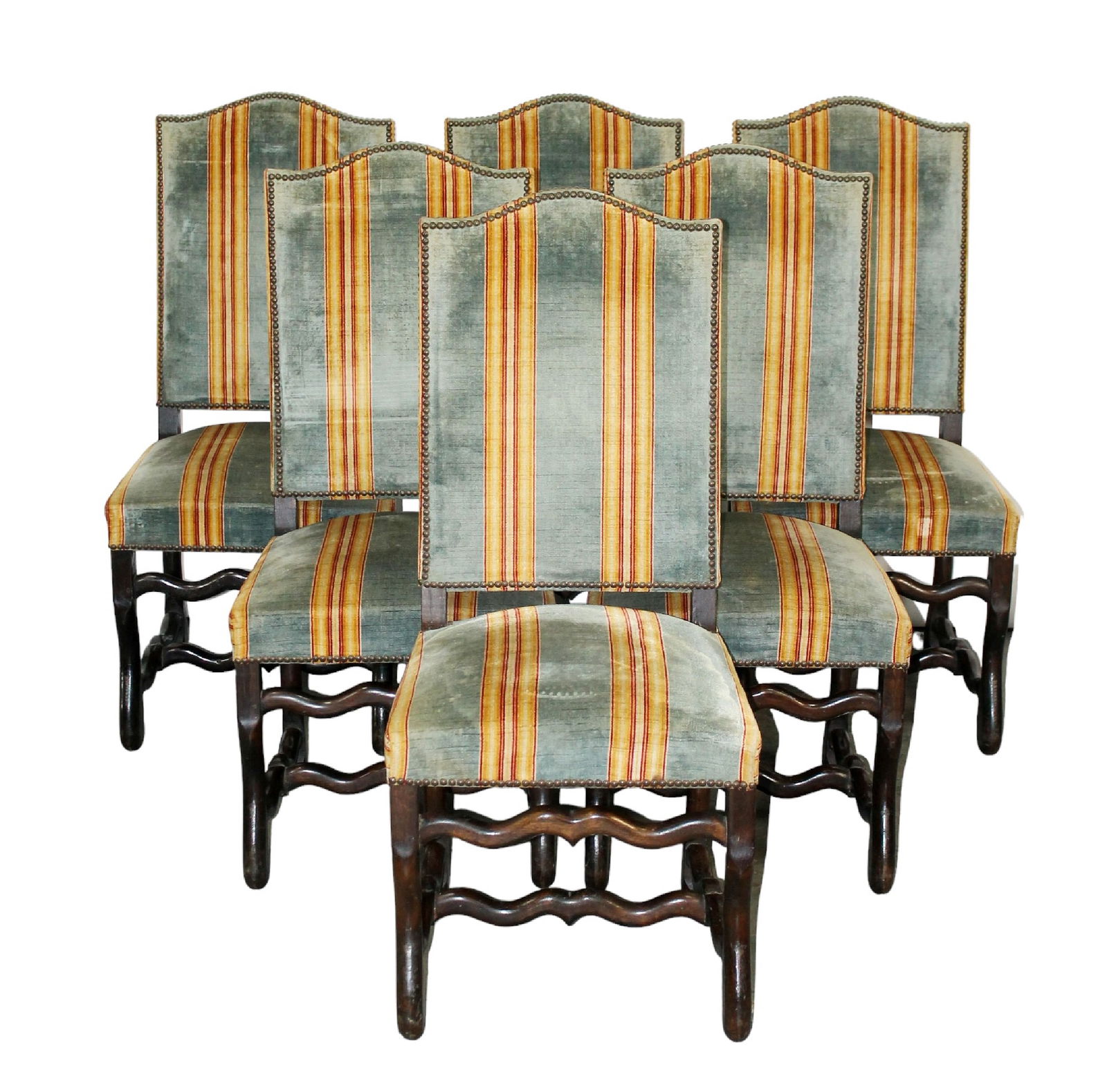 Set of 6 French Os Du Mouton dining chairs (1 of 11)