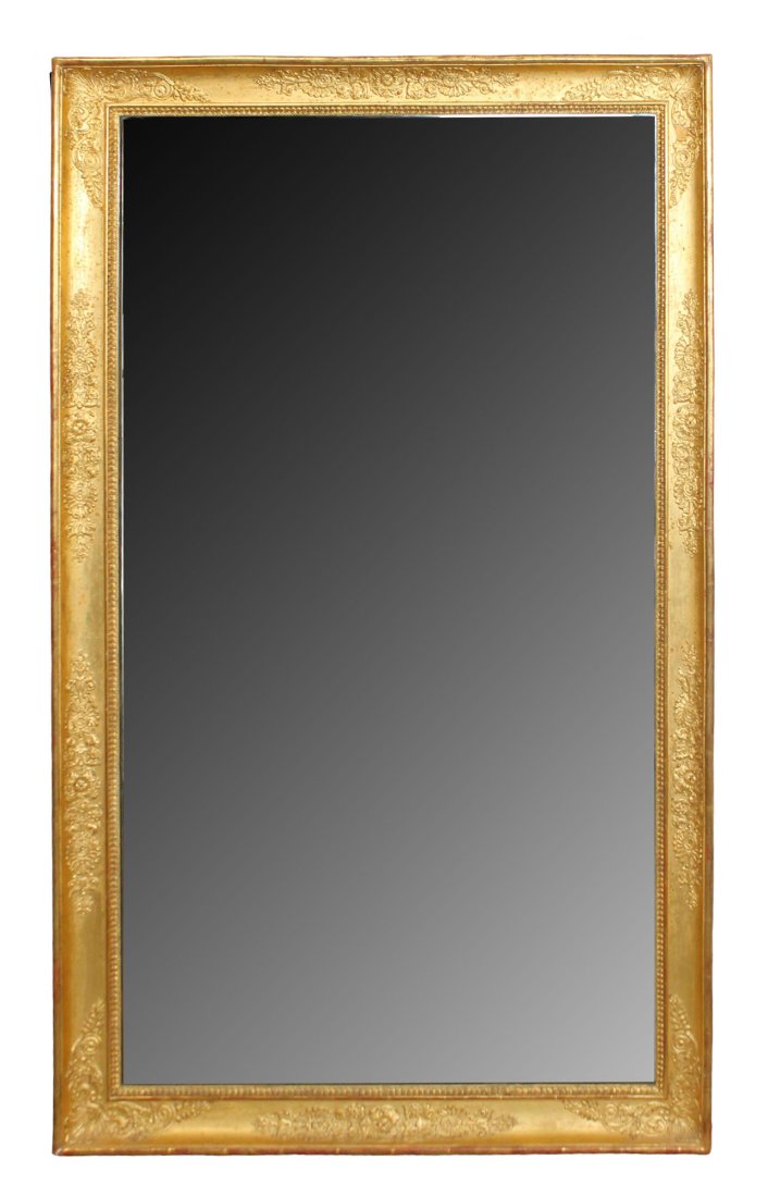 French Louis Philippe gold leaf mirror (1 of 8)