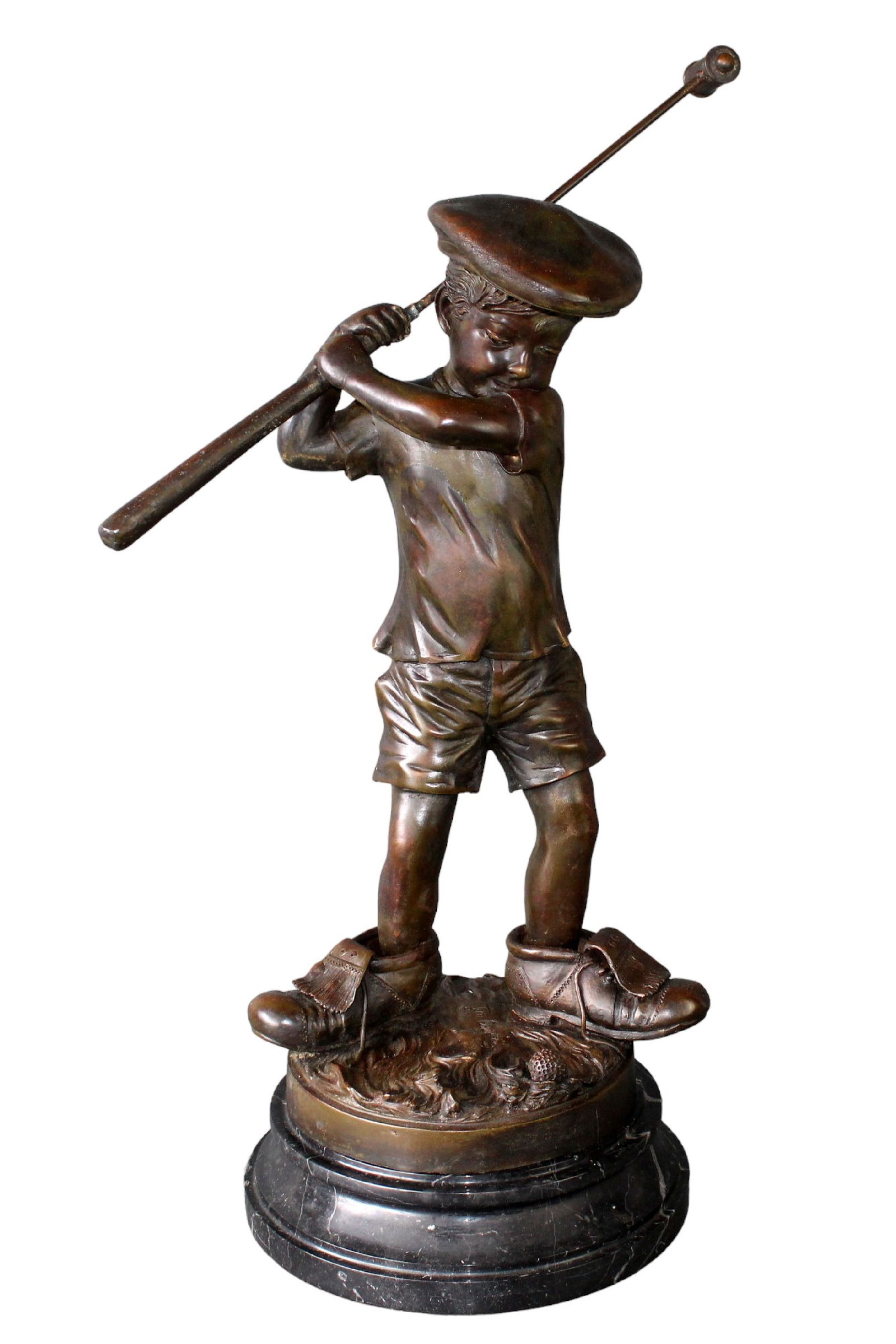 Bronze statue "The Little Golfer" (1 of 8)