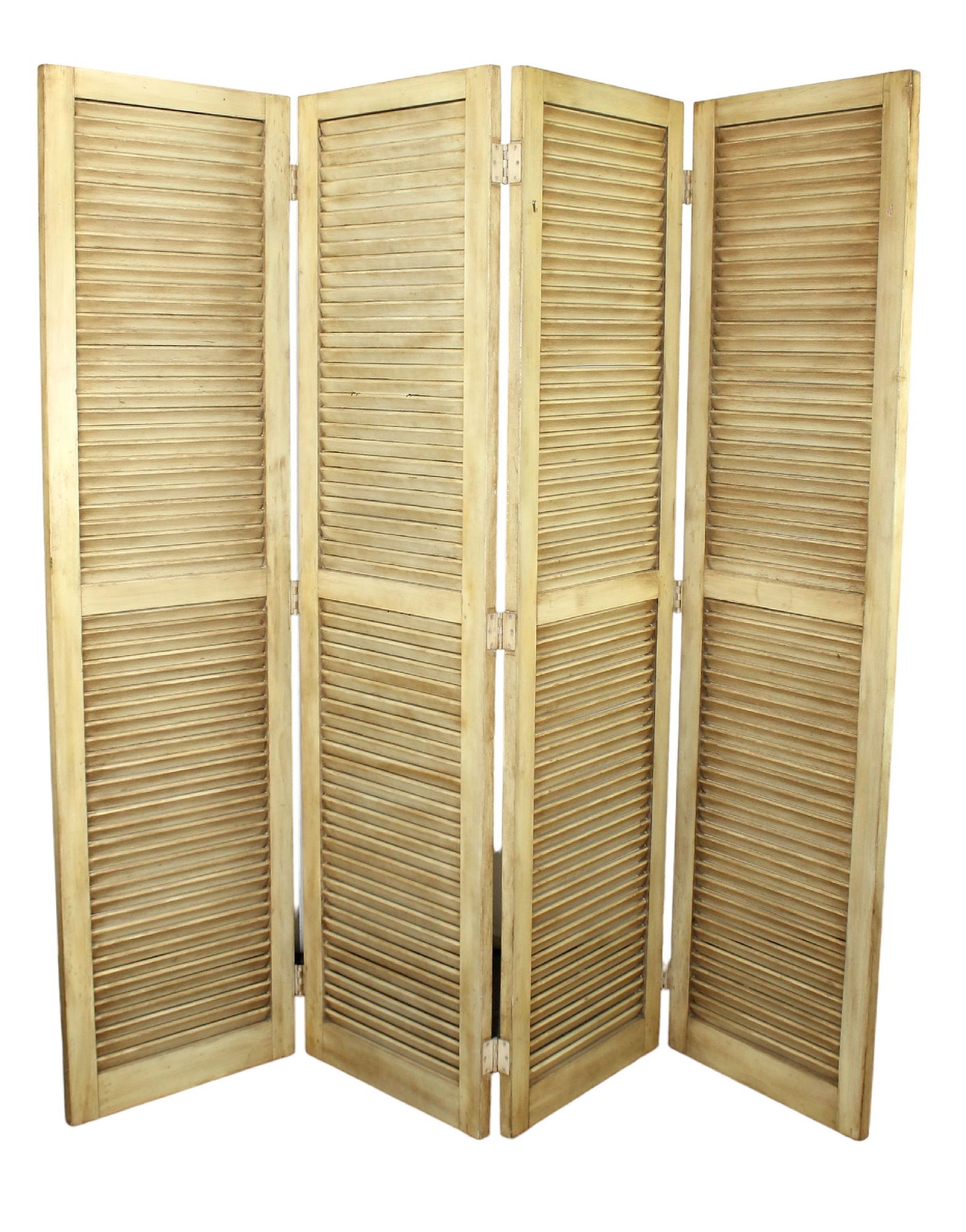 4 panel shutter style folding screen (1 of 7)