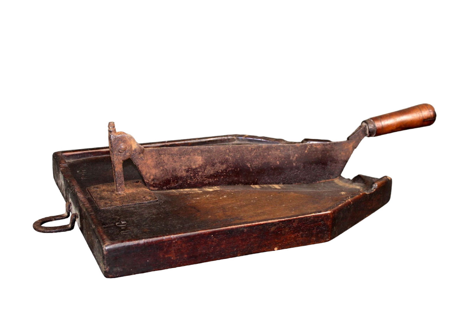 French baguette bread cutter on board (1 of 8)