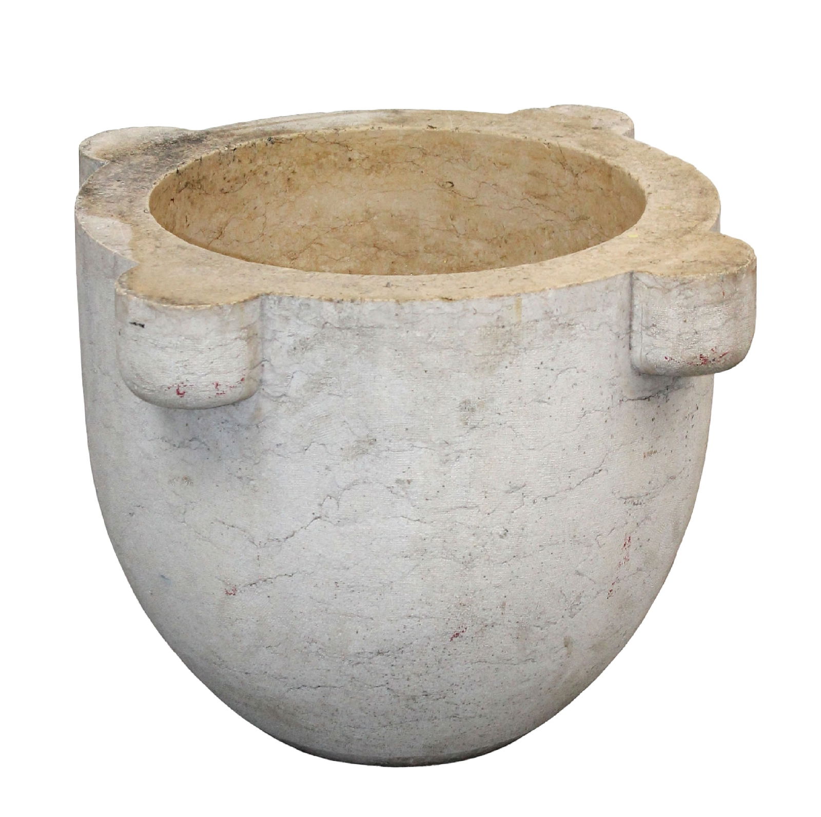 Large French Louis Philippe stone mortar from Chateau de Laval (1 of 7)