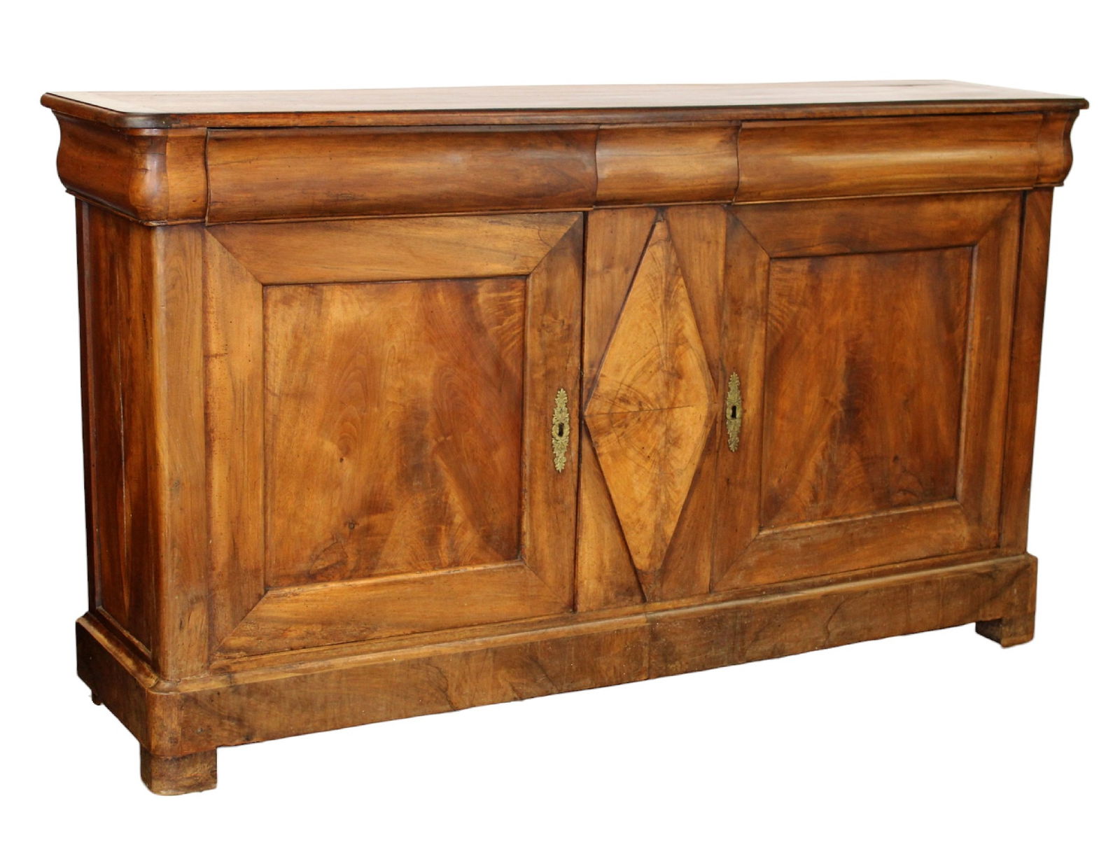 French Louis Philippe buffet bas in walnut (1 of 7)