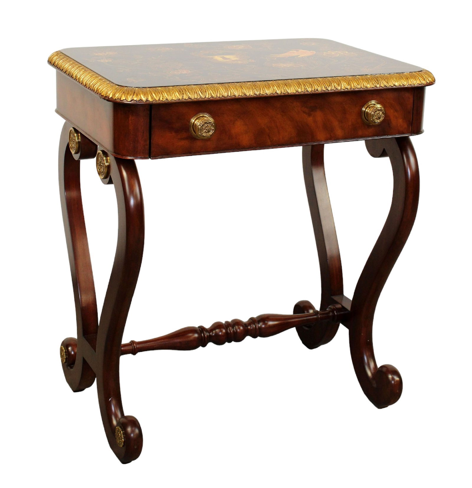 Henrietta Spencer for Maitland Smith- Churchill side table (1 of 9)