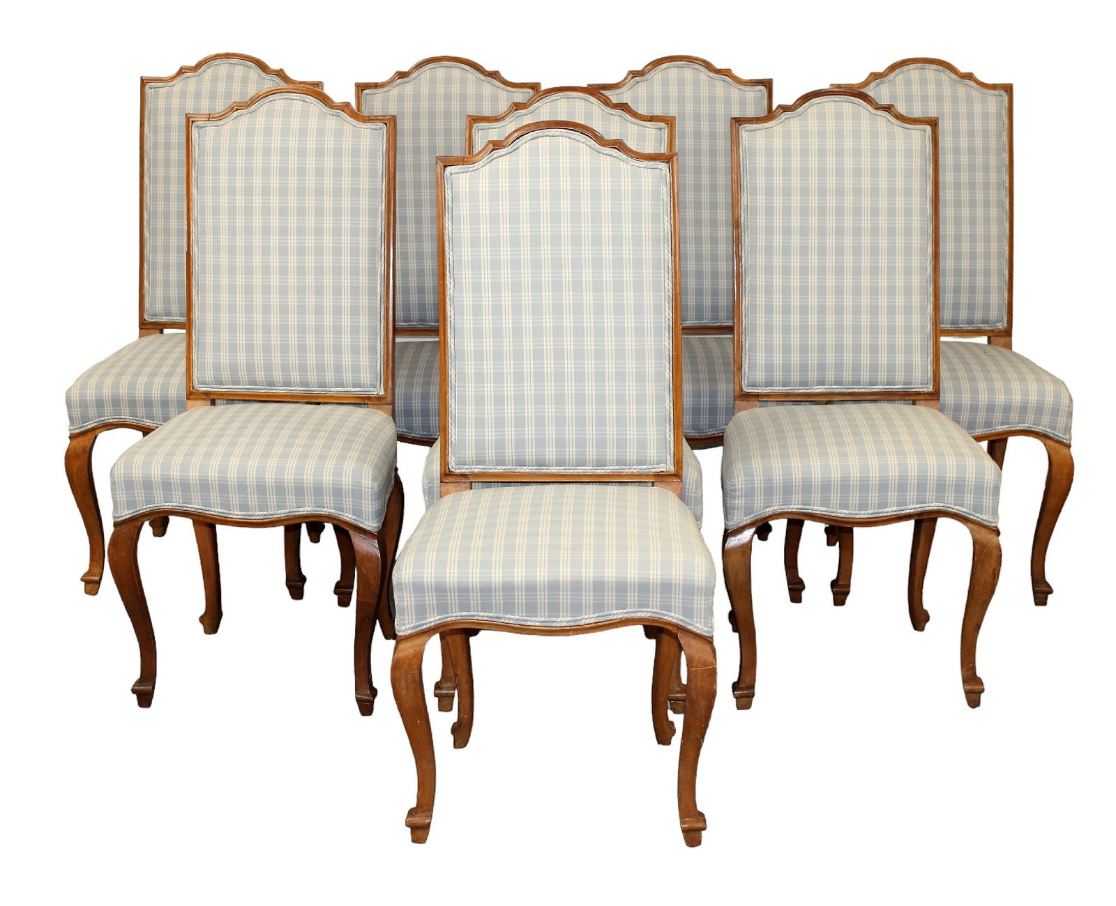 Set of 8 Provincial style dining chairs (1 of 13)