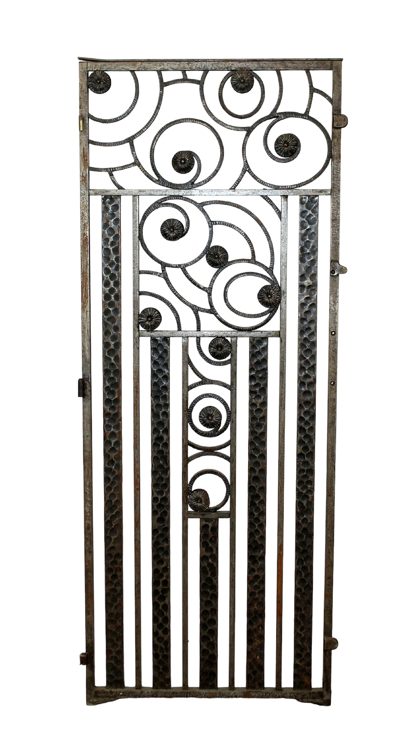 French Art Deco forged iron door (1 of 10)
