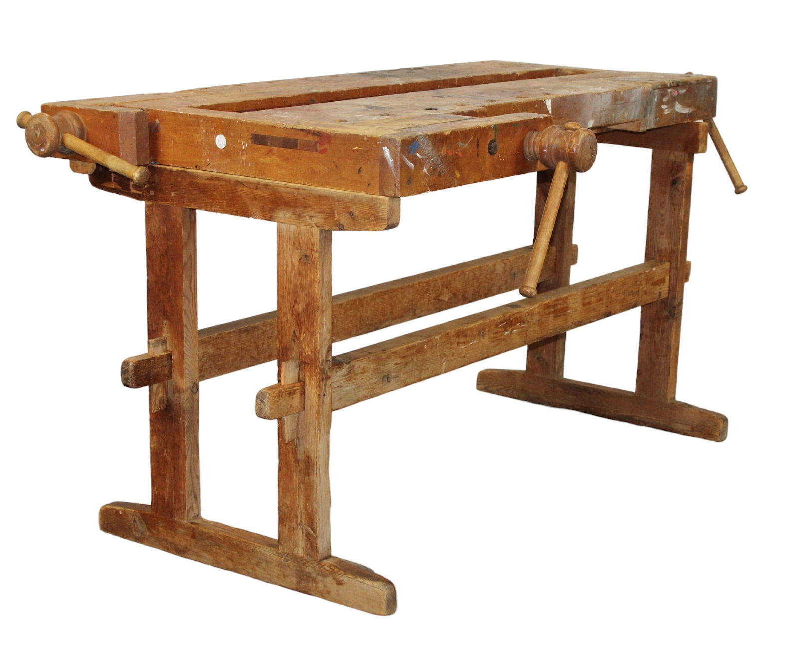 French rustic carpenter's work bench (1 of 11)
