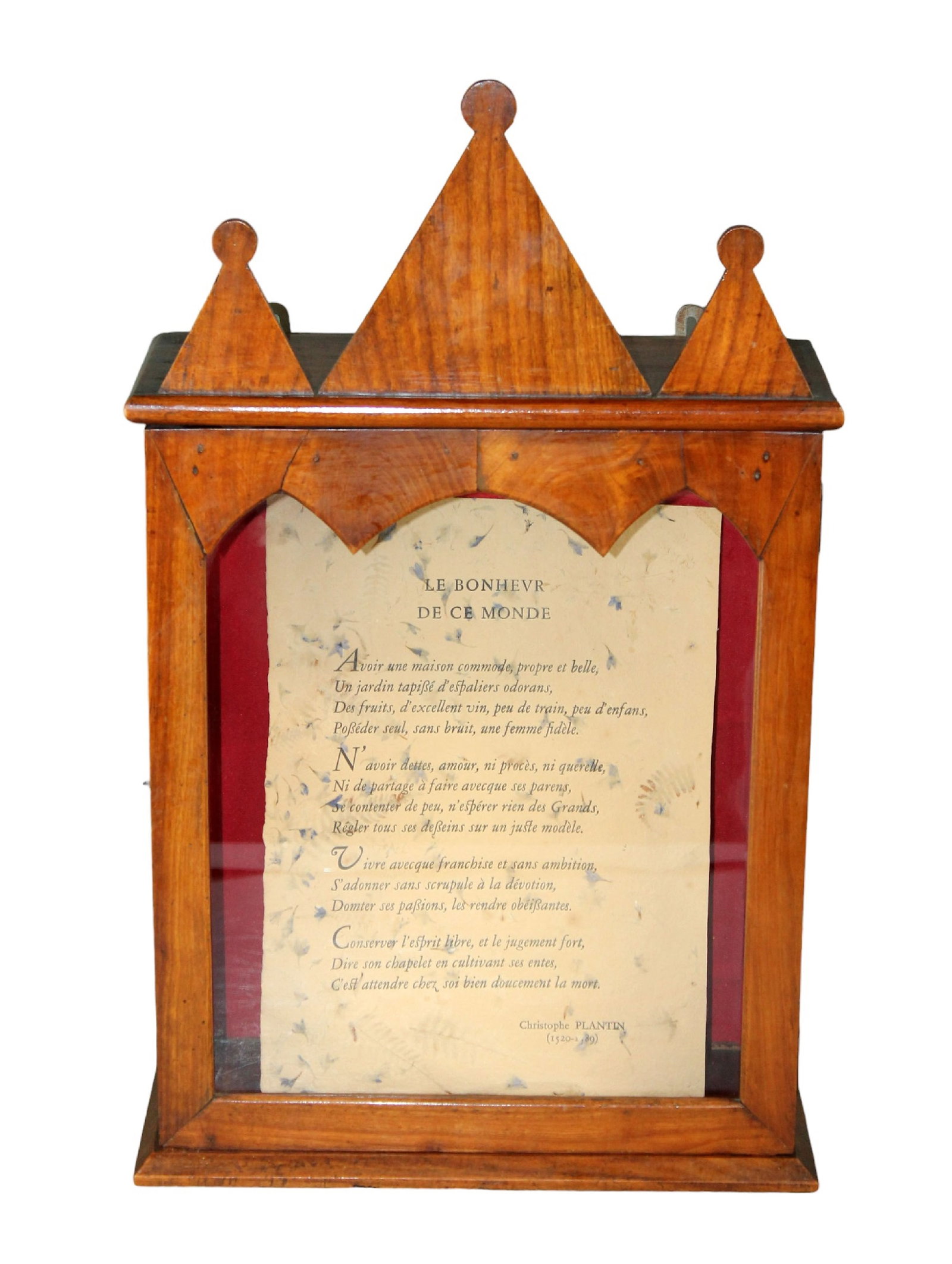 French Scarabattola reliquary cabinet (1 of 10)