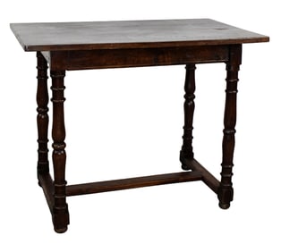 French Louis XIV desk in walnut