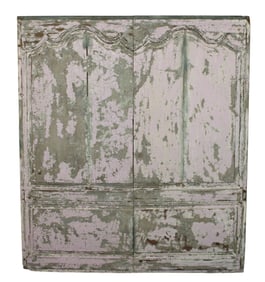 French Louis XV painted boiserie panel