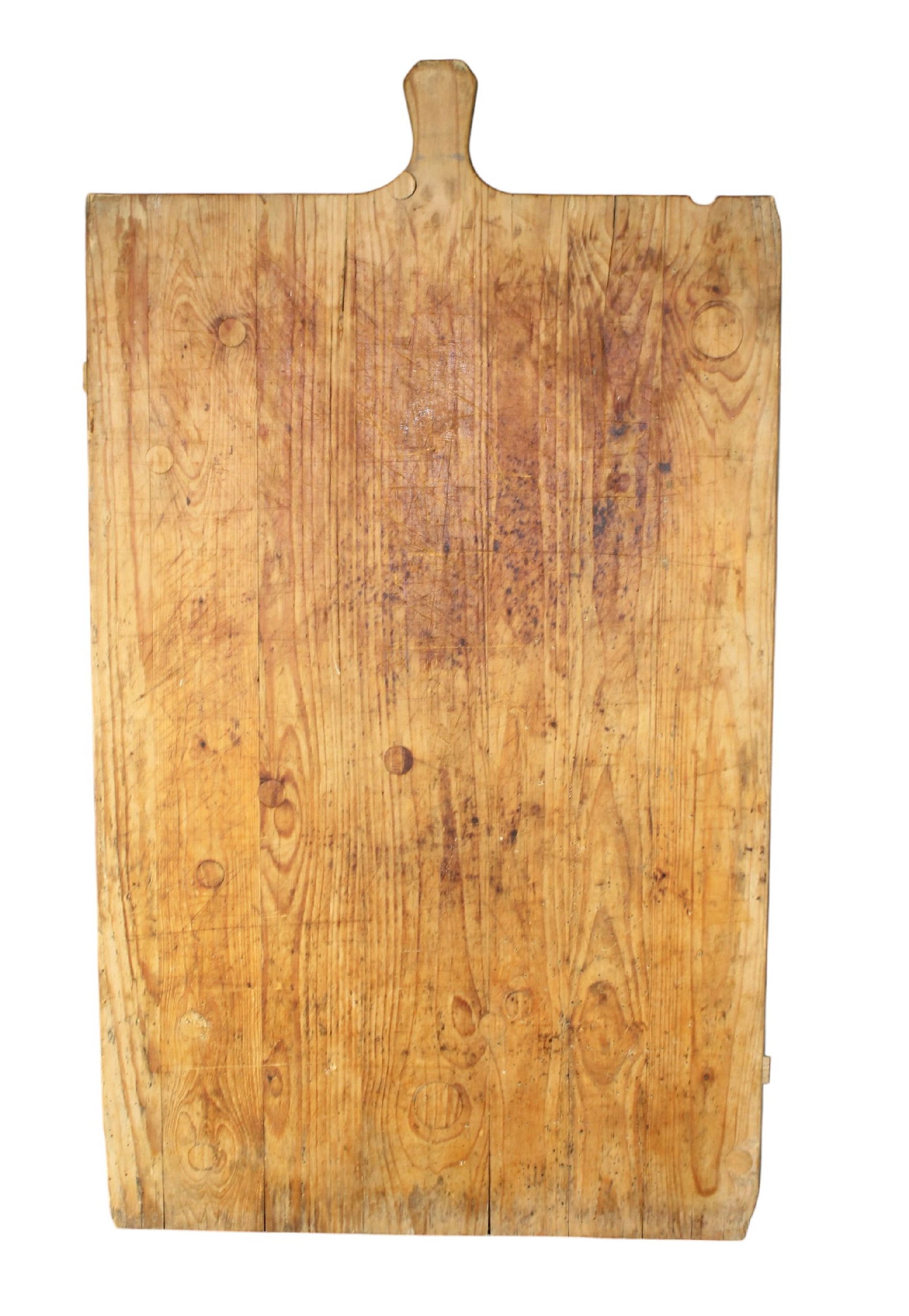 French triple pedestal iron base cafe table with marble top (1 of 6)