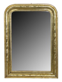 French Louis Philippe gold leaf mirror