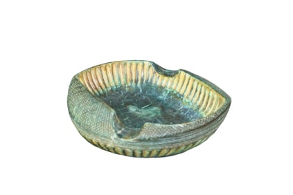 French ceramic cigar ashtray