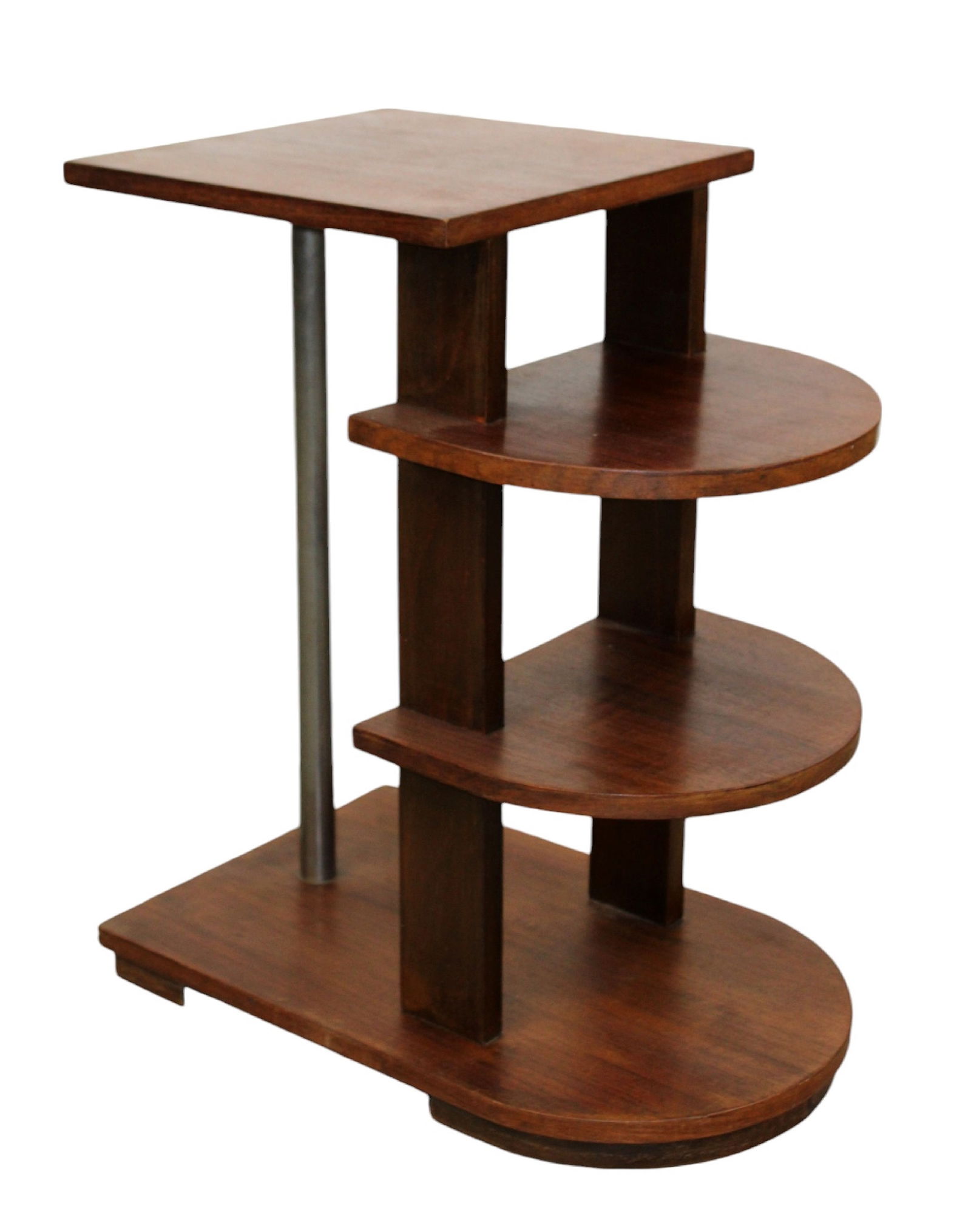 French mid century side table in walnut (1 of 9)