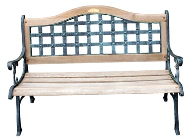 Barkeley Forge & Foundry park bench