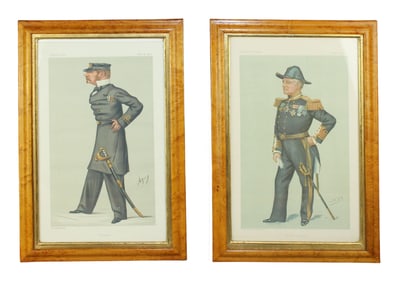 Lot of 2 Vincent Brooks, Day & Son Vanity Fair "SPY" lithographs