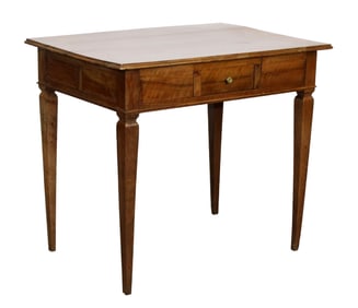 French Louis XVI side table with drawer