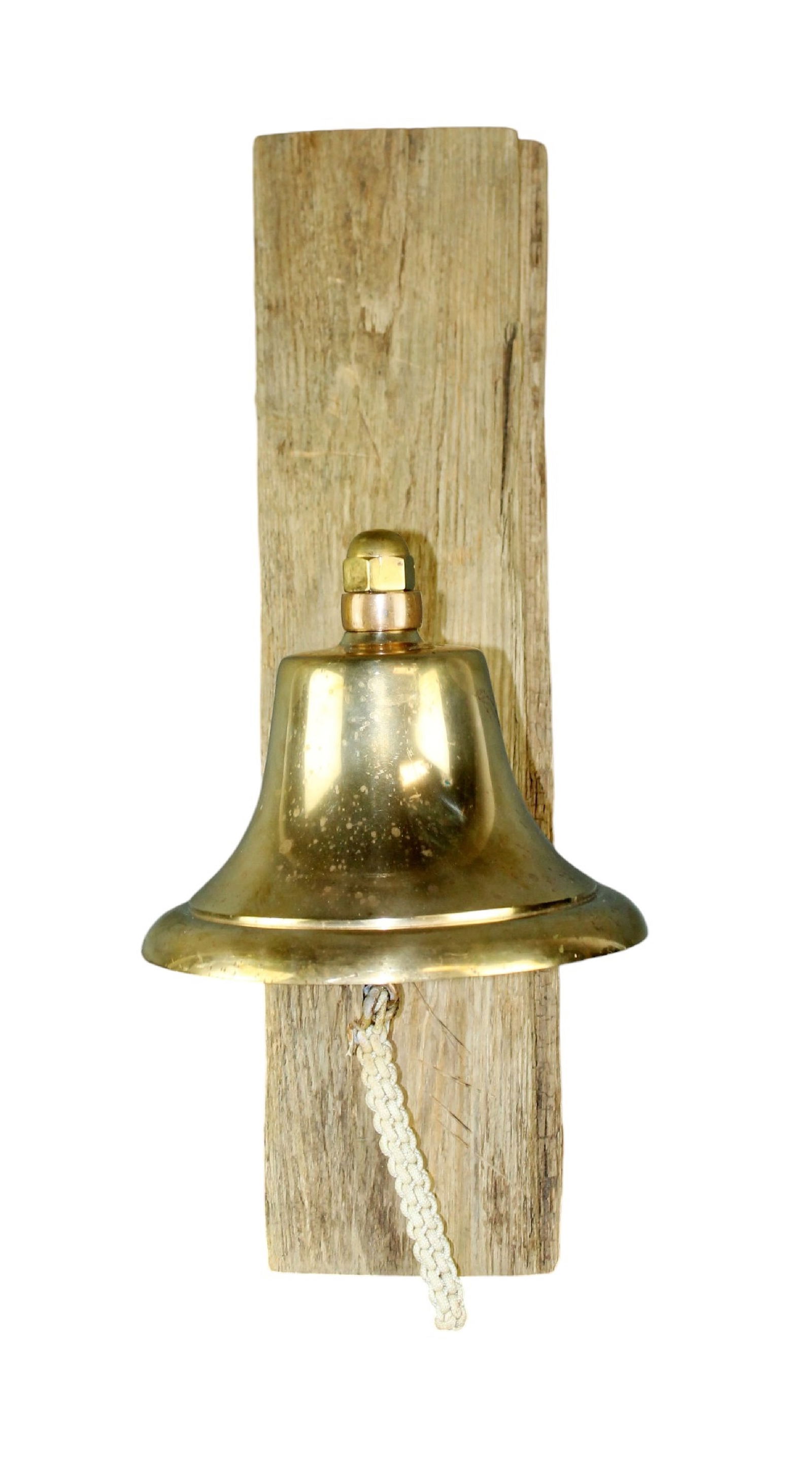Polished bronze ship's bell (1 of 6)