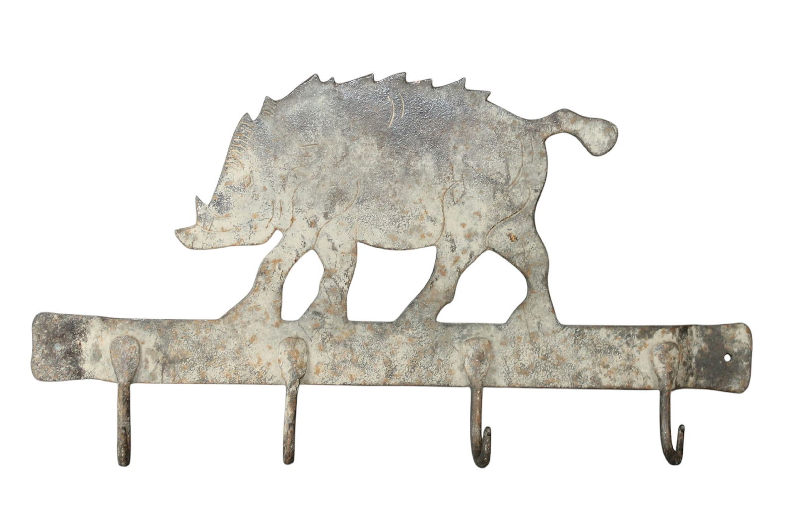 French cast iron wall hooks with boar (1 of 8)