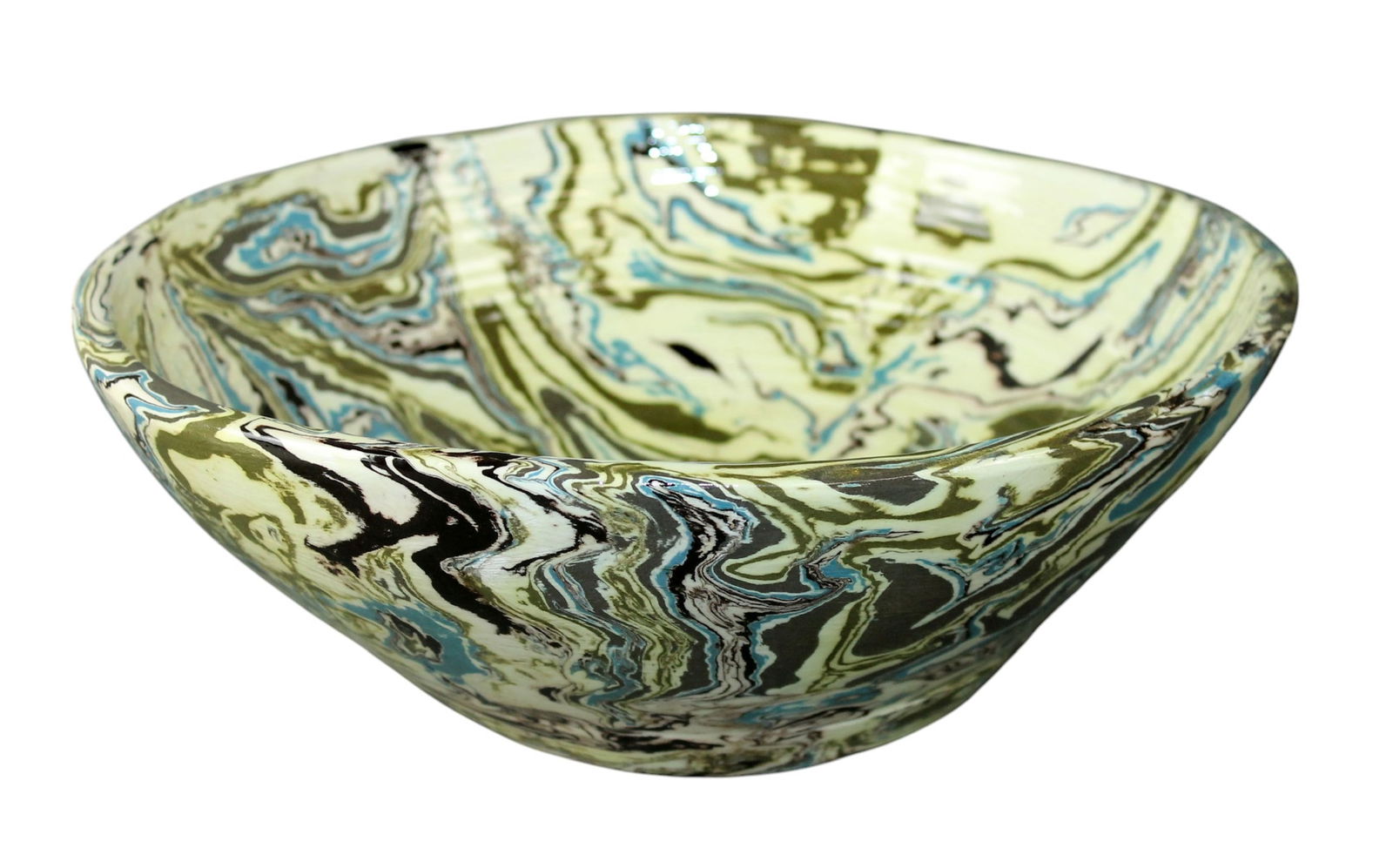 French terre mele (mixed clay) bowl (1 of 9)