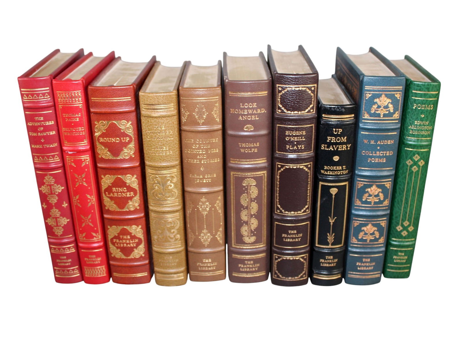 Lot of 10 Franklin Library collector's books (1 of 7)