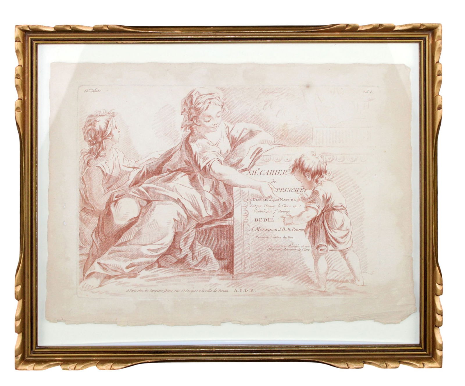 Jean-Francois Janinet (1752-1814) After Pierre Thomas le Cierc, Lithograph (1 of 8)