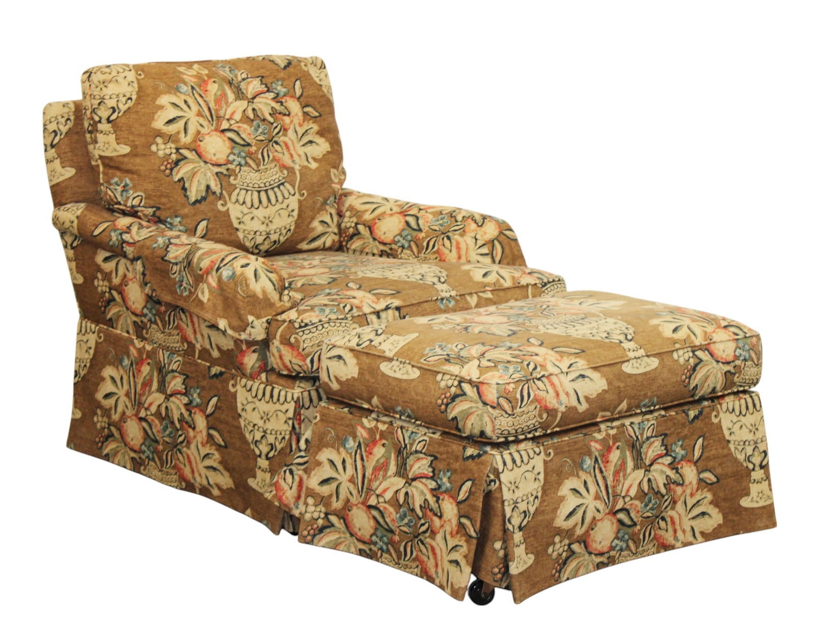 Robb & Stucky club chair and ottoman (1 of 11)