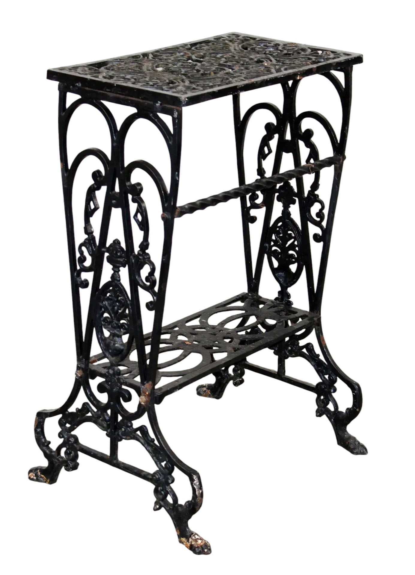 American cast iron side table (1 of 7)