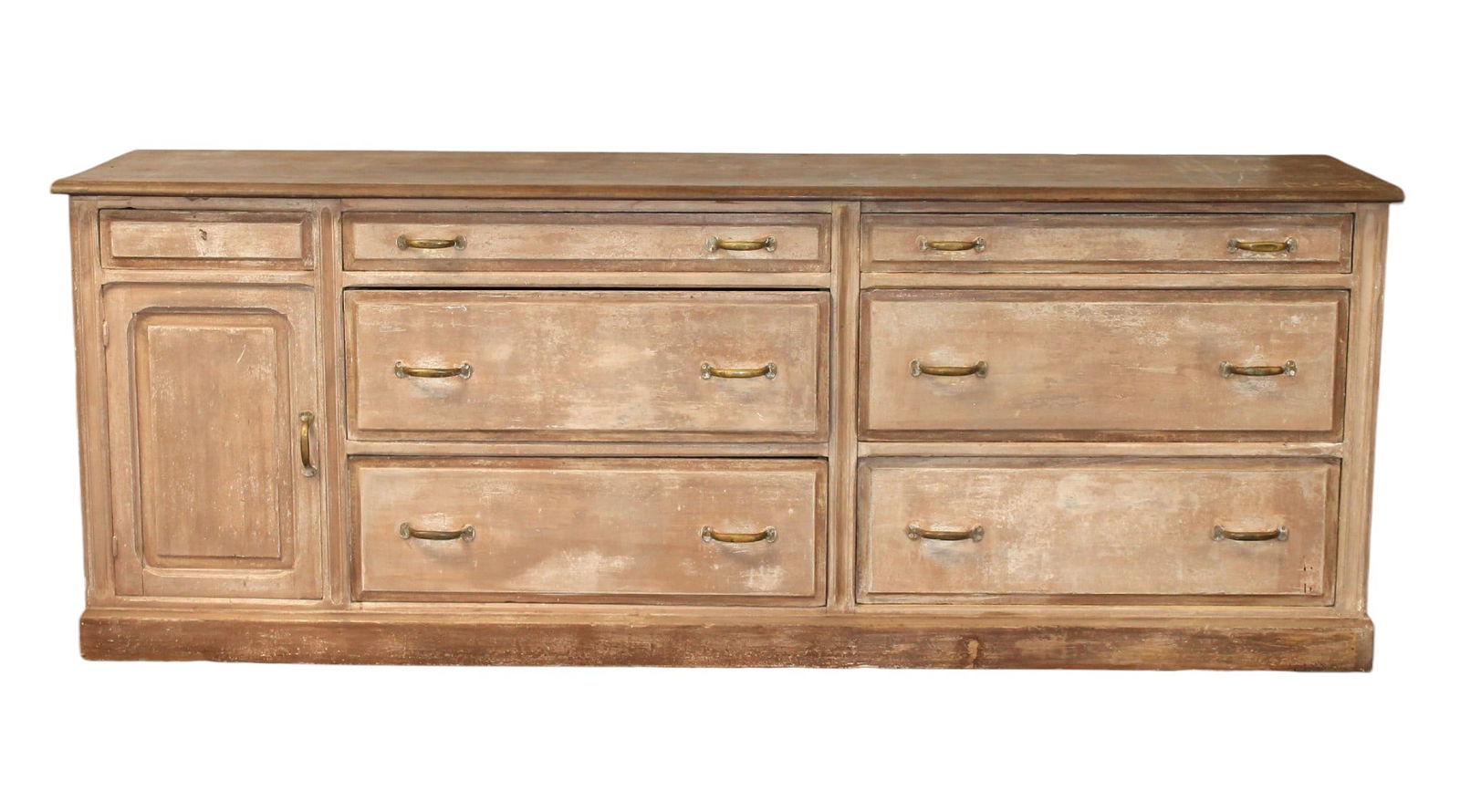 French multi-drawer shop counter from a music store in Provence (1 of 14)