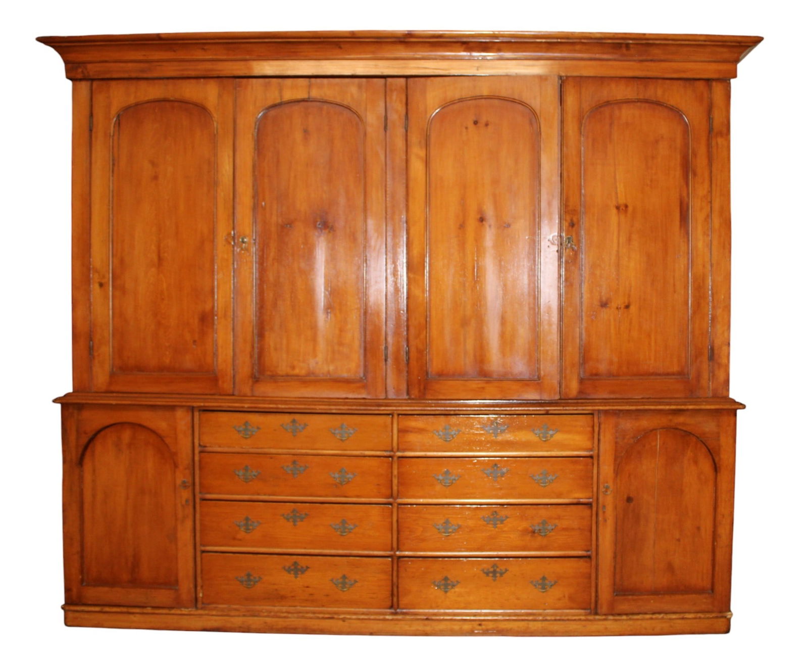 Pennsylvania pine cupboard made in 7 sections (1 of 14)