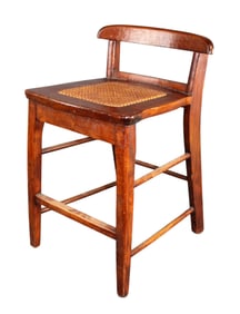 American butlers chair in oak