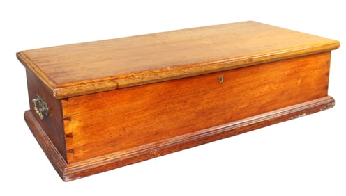 Antique English Arts & Crafts trunk