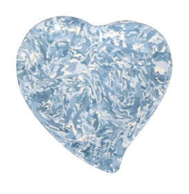 French Atelier Yvonne Rigo Aptware small heart plate