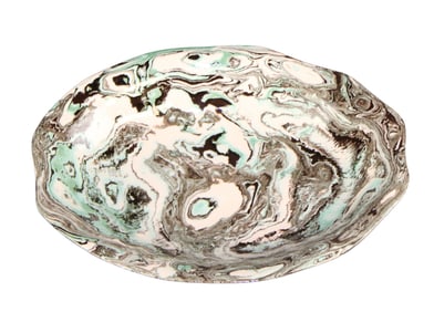 French Aptware oval dish
