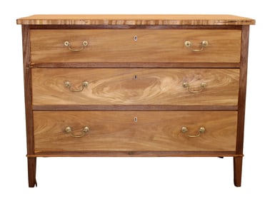 French Louis XVI style 3 drawer commode