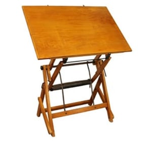 French Uniq-Studio counter balance adjustable drafting table