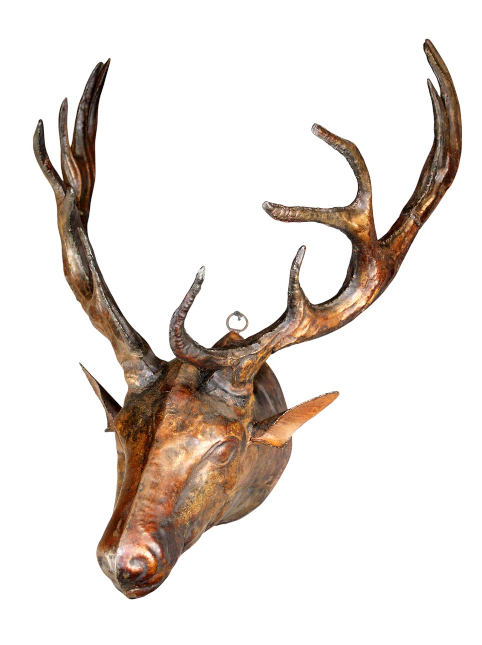 Tole wall mount deer head (1 of 11)