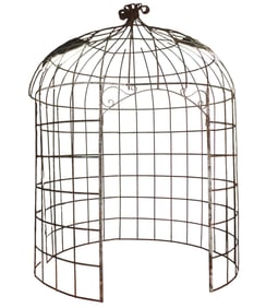 French wrought iron garden gazebo
