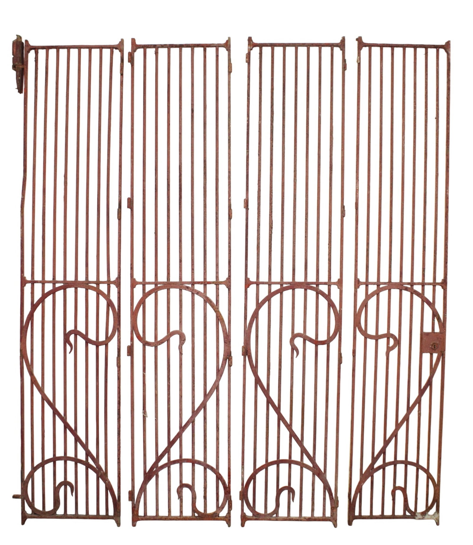 French 4 panel iron gate set (1 of 15)